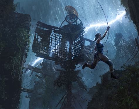 Video Game Shadow Of The Tomb Raider K Ultra Hd Wallpaper