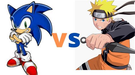 Naruto Vs Sonic First Animation Youtube