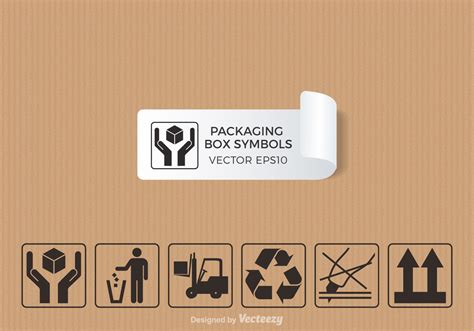 Packaging Symbols Vector Download Free Vector Art Stock Graphics