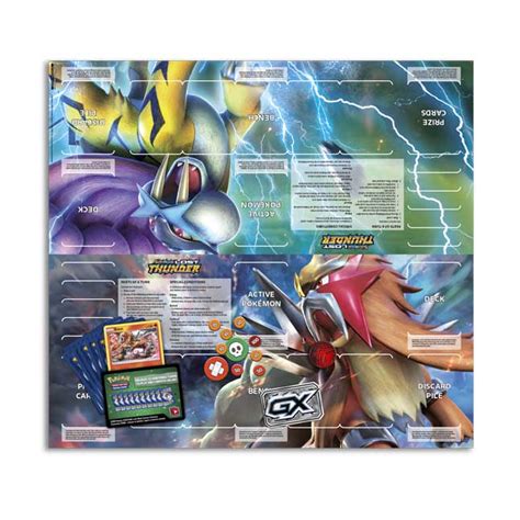 Official strategy guide collector's vault. Pokémon TCG: Sun & Moon-Lost Thunder Blazing Volcano Theme ...