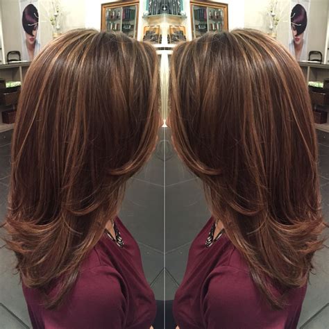 Your highlights don't require much upkeep as it's a partial and temporary colouring technique. Caramel highlights on light brown hair and mid length hair ...