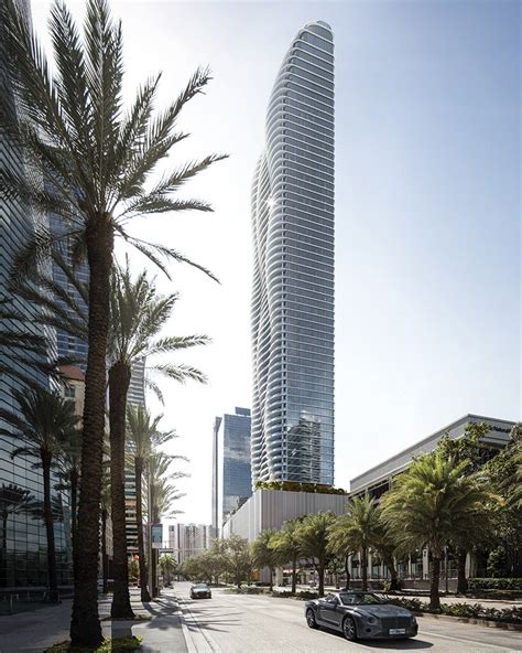 Acpv Architects Designs Solar Powered 1428 Brickell Tower In Miami