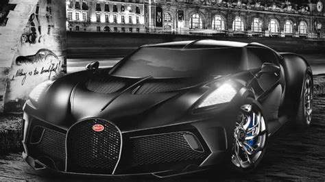 La Bugatti La Voiture Noire Définitive Révélée Le 31 Mai