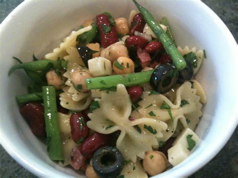 Italian Pasta And Bean Salad Juicybites