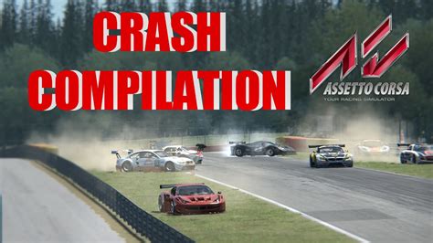 Spa Crash Compilation Assetto Corsa Online P Youtube