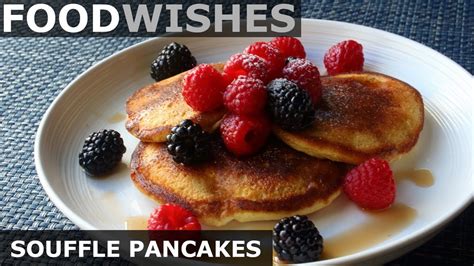 What a fun way to spend time with your valentine! American Soufflé Pancakes - Food Wishes - YouTube