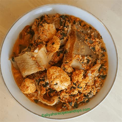 If you have never tried it, then you are truly missing out! Egusi Soup Without Oil (Melon Soup Without Oil) - Aliyah's ...