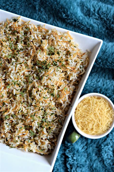 Lebanese Rice With Vermicelli Recipe Vermicelli Cuisine Recipes