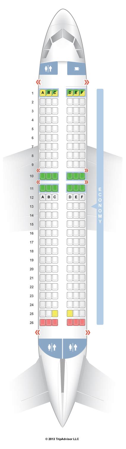 Seatguru Seat Map Easyjet Airbus A319 319