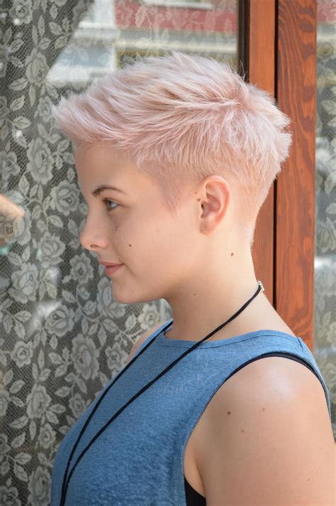 Maybe you would like to learn more about one of these? pink pixie | Short hair styles, Super short hair, Hair styles