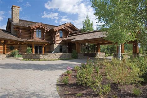 Check spelling or type a new query. Teton County, Wyoming Log Home | PrecisionCraft Log and ...