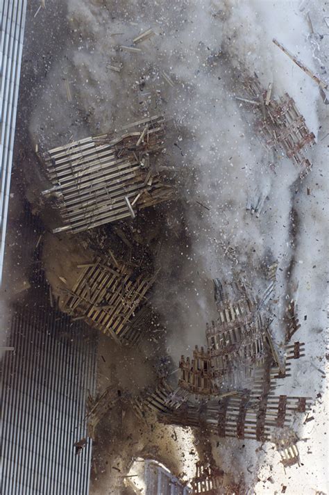 Close Up Of The Wtc Collapsing September 11 2001 Photo