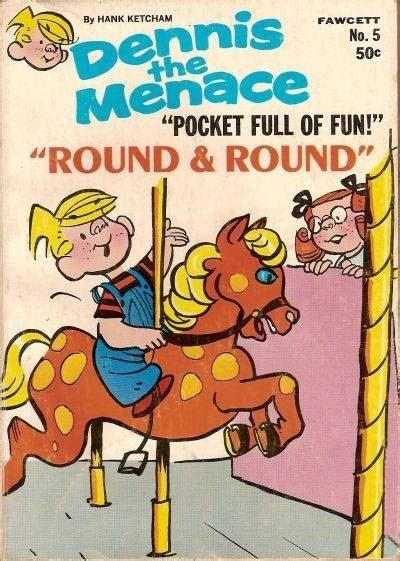 Dennis The Menace Pocket Full Of Fun 5 Round And Round Issue