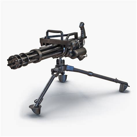 Max Minigun Tripod Mount Tripod Mount 3d Model Tripod