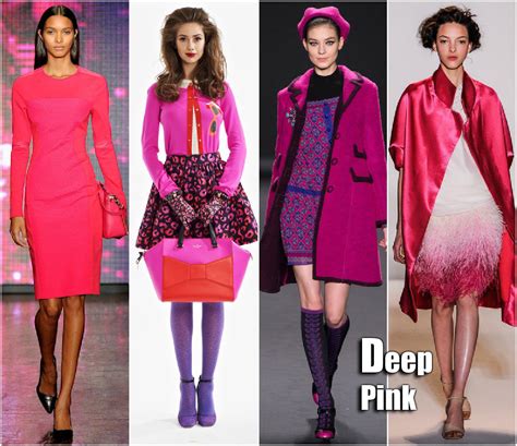Fall 2013 Fashion Week Trends Deep Pink Sydne Style