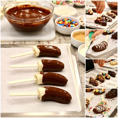 chocolate covered frozen banana pops the bakermama chocolate covered bananas frozen frozen