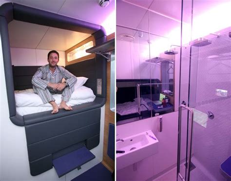 There is a shared lounge where guests can watch tv and dvds, as well as play video games. 289 best Pod Capsule & Small Space images on Pinterest | Heathrow airport, Small spaces and Tiny ...