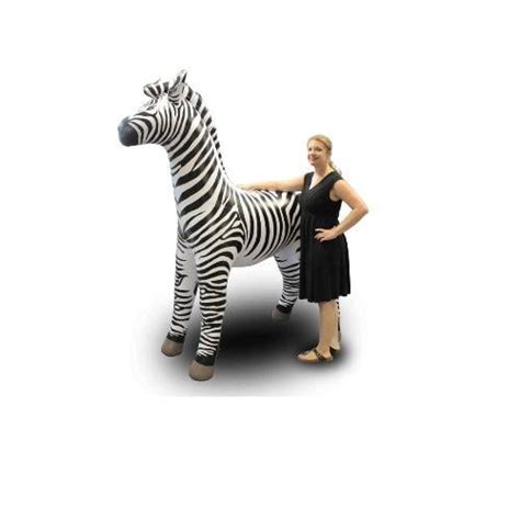 Lifelike Inflatable Zebra