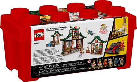 Lego Ninjago Creative Ninja Brick Box Set 71787 The Minifigure Store