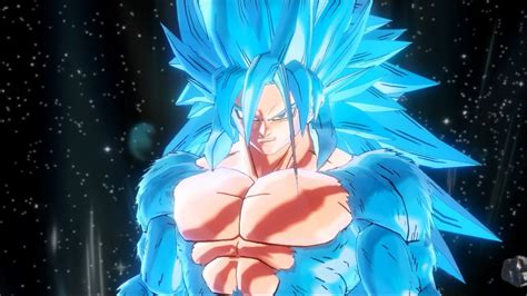 Goku Super Saiyan Blue 5 Dragon Ball Xenoverse 2 Mod Youtube