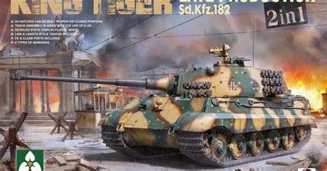 The Modelling News Preview Takom S Th Scale King Tiger Late In