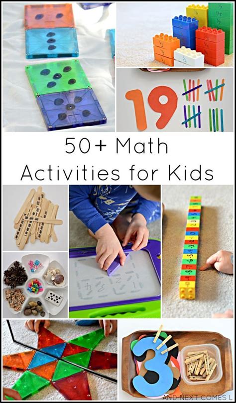 50 Math Activities For Kids Counting Addition Tally Marks