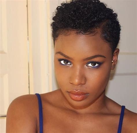 It's playful, fun and works with all face shapes. Curly tapered twa. I loveeee this. Shes so cute. Big Chop ...