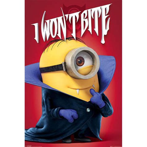 I Wont Bite Minions Maxi Poster Pp33586 Character Brands