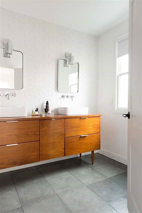Mid Century Modern Bathroom Design Inspo The Best Affordable Black