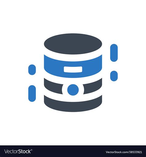 Database Icon Royalty Free Vector Image Vectorstock