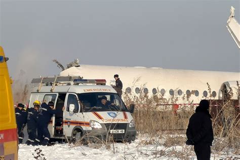 12 Killed Dozens Hurt After Jetliner Crashes In Kazakhstan The