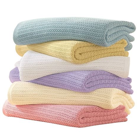 16 Colors Newborn Baby Blankets Super Soft Cotton Crochet Summer 10080