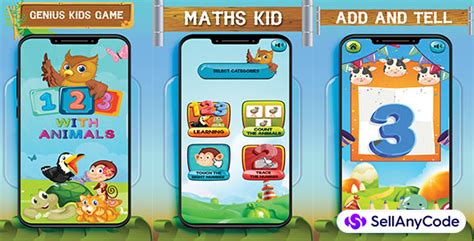 123 Kids Count Educational Game Preschool Learning Source Code