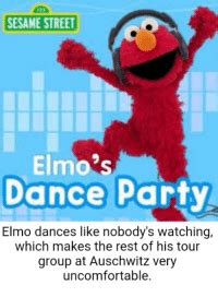 SESAME STREET Elmo S Dance Party Elmo Dances Like Nobody S Watching