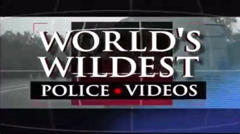 Worlds Wildest Police Videos Scariest Chases Youtube
