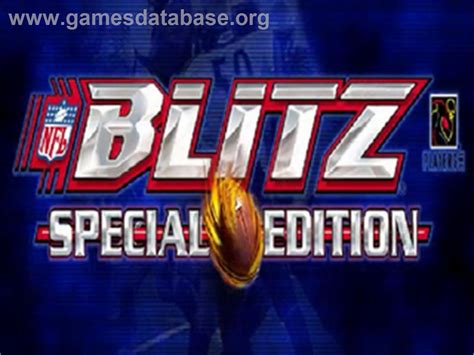 Nfl Blitz Special Edition Nintendo N64 Artwork Title Screen