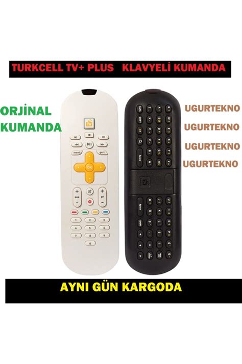 Turkcell Tv Plus Klavyeli Orjinal Kumanda Fiyat Yorumlar Trendyol