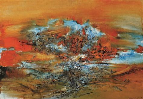 Zao Wou Ki Dominates Results Of 20th Century Chinese Art Sale