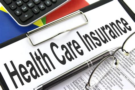 Health Care Insurance Clipboard Image