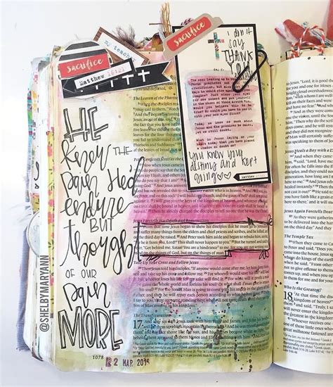 256 Best Bible Journaling Images On Pinterest Art Art Journaling And