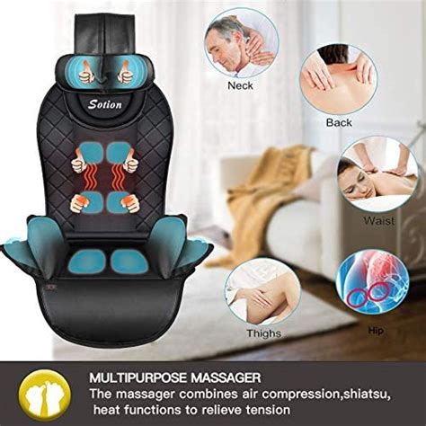 Wholesale Sotion Back Massager With Air Compress And Heatshiatsu Back