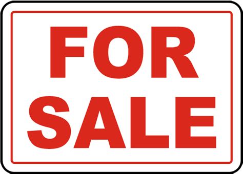 For Sale Sign R5512 By