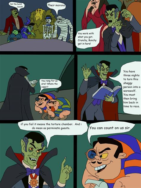 Scooby Doo And The Reluctant Werewolves Page 4 By Lonewarrior20 On