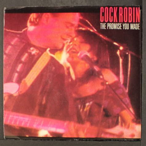 Cock Robin The Promise You Made Columbia 7 Single 45 Rpm Ebay