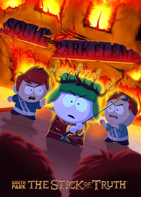 Discover the lost stick of truth and earn your place at the side of stan, kyle, cartman and kenny as their new friend in a hilarious and outrageous rpg adventure. Official Art - South Park: The Stick Of Truth | Last ...
