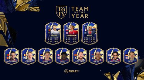 Fifa 21 Toty Team Countdown Reveal Team Of The Year