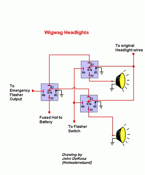 Simple Headlight Relay Wiring