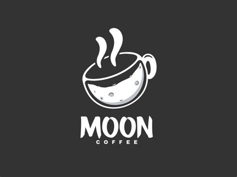 Moon Coffee Logo Combination By Garagephic Studio On Dribbble