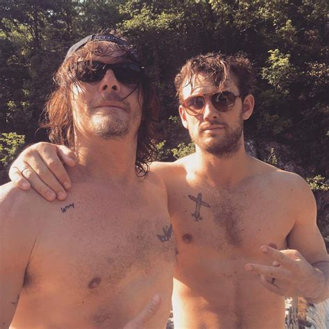 Norman Reedus Alex Pettyfer With Images Norman Reedus Shirtless