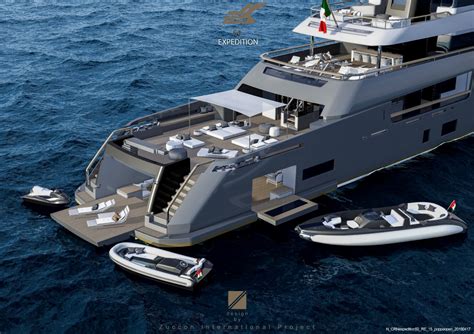 Superyacht Teseo Concept Aft View — Yacht Charter And Superyacht News